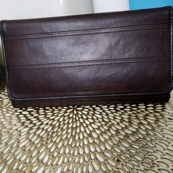 Coach Tribeca Leather Wallet - Picture 12 of 12
